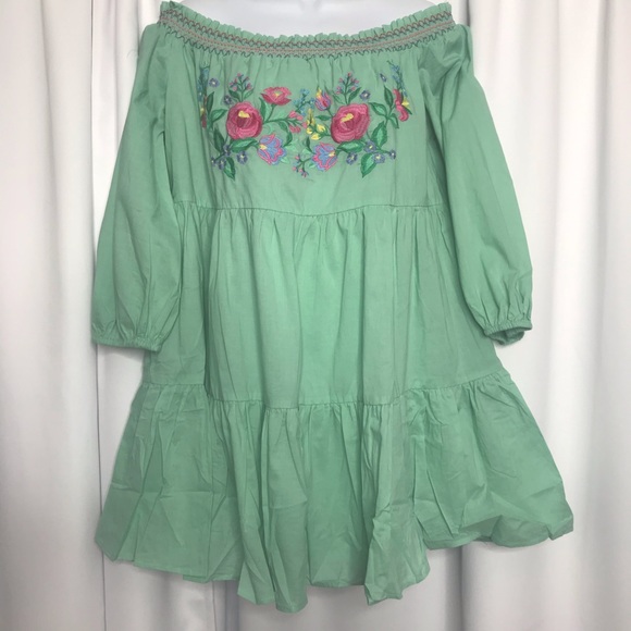 SALE NWT Umgee boutique boho embroidered dress - Picture 2 of 8